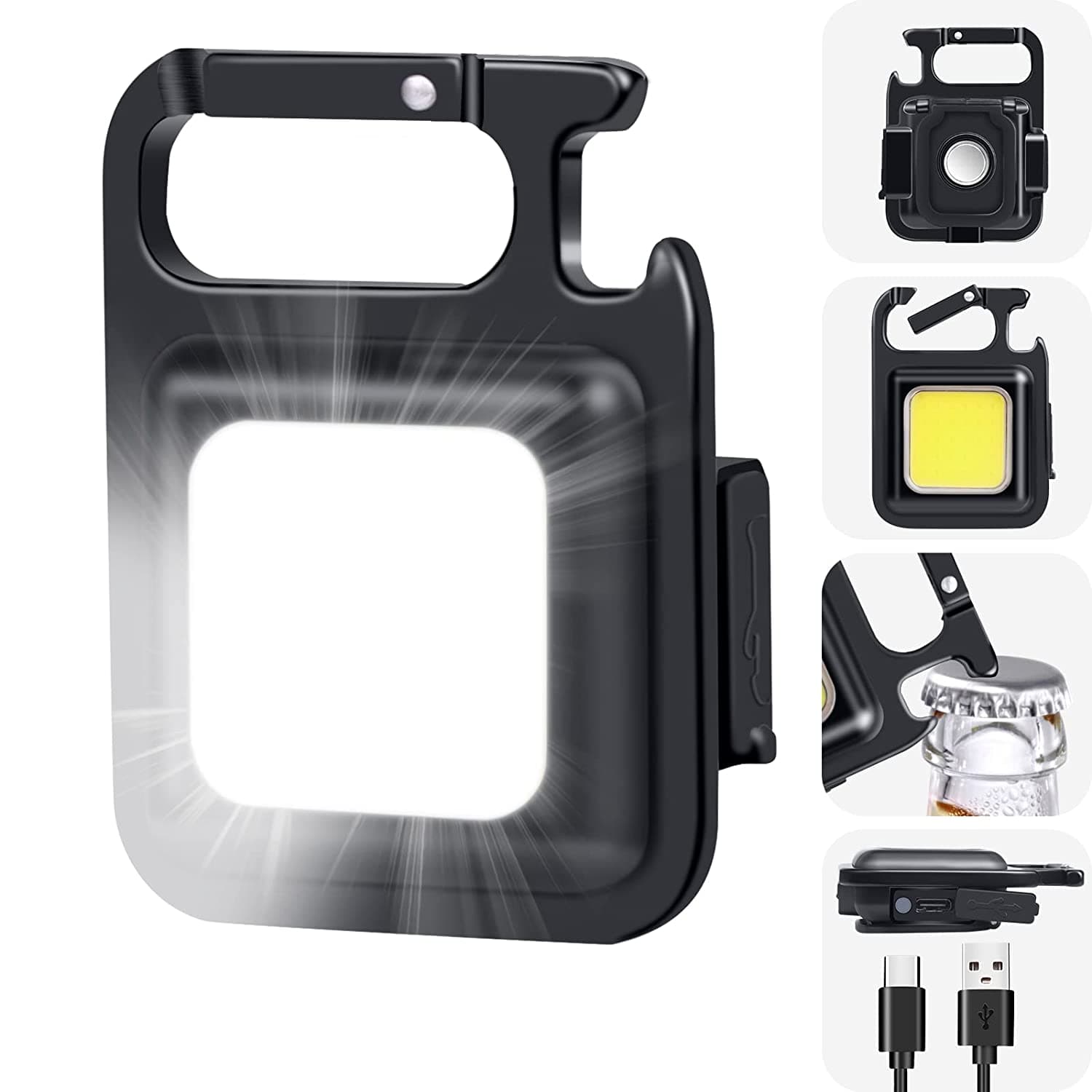 جا کلیدی چراغ قوه جیبی COB KEY CHAIN LIGHT — تصویر ۵