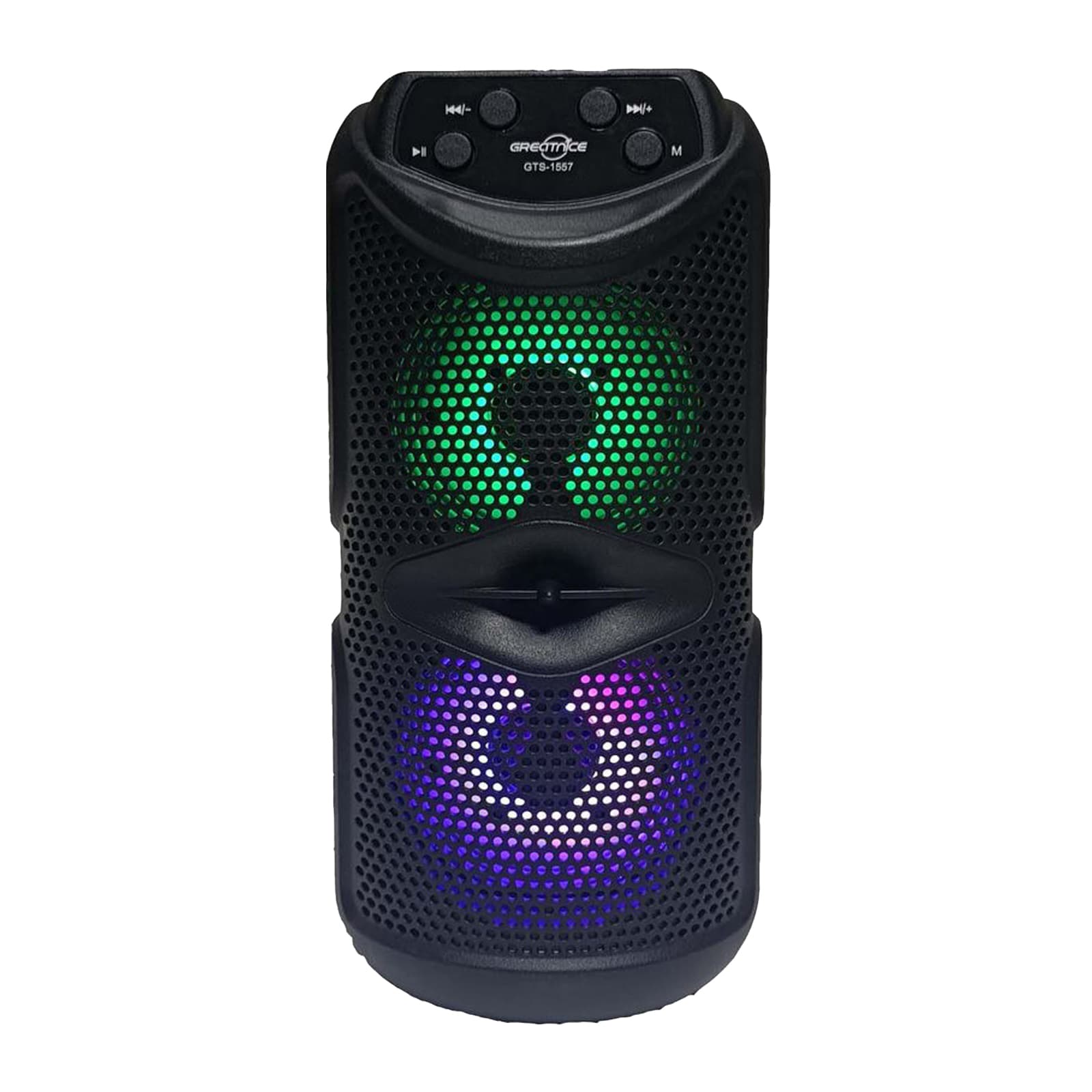 اسپیکر شارژی بلوتوثی گریت نایس مدل GTS-1557 — تصویر ۲