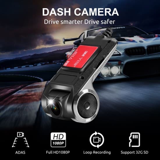 دوربین ثبت وقایع خودرو مدل ULT CAR DVR