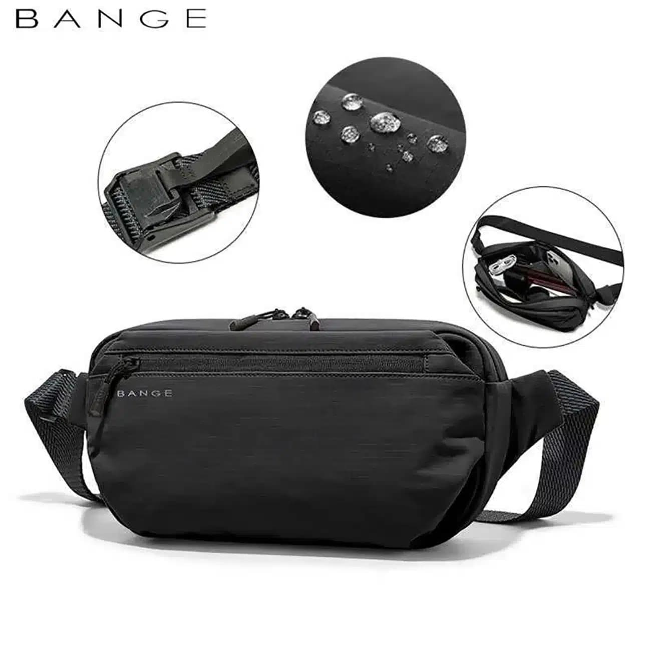 کیف دوشی ضدآب بنج BANGE BG-7851 چند منظوره — تصویر ۹