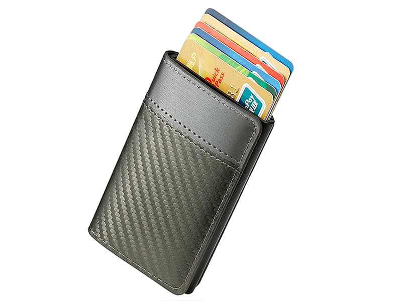 جاکارتی طرح چرم تائومیک میک TAOMICMIC S3066 men's certificate PU leather multi-card — تصویر ۴