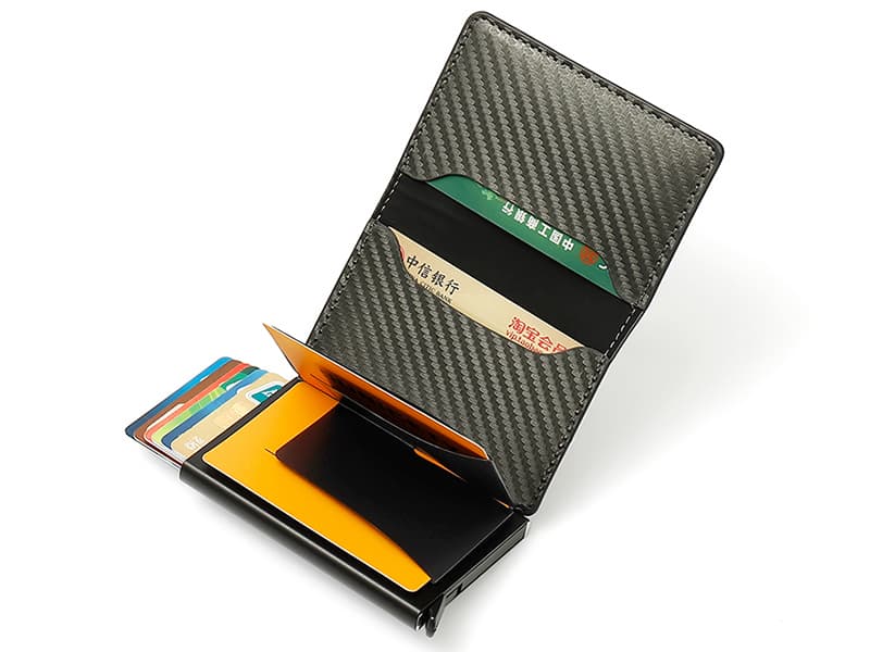 جاکارتی طرح چرم تائومیک میک TAOMICMIC S3066 men's certificate PU leather multi-card — تصویر ۳