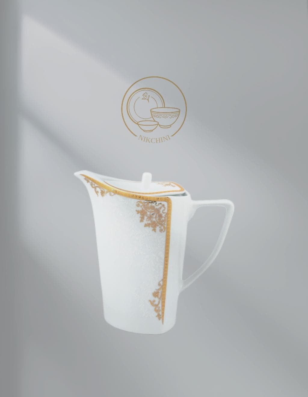سرویس چینی پردیس پرسلین طرح پاریس آوا 6 نفره 30 پارچه — تصویر ۷