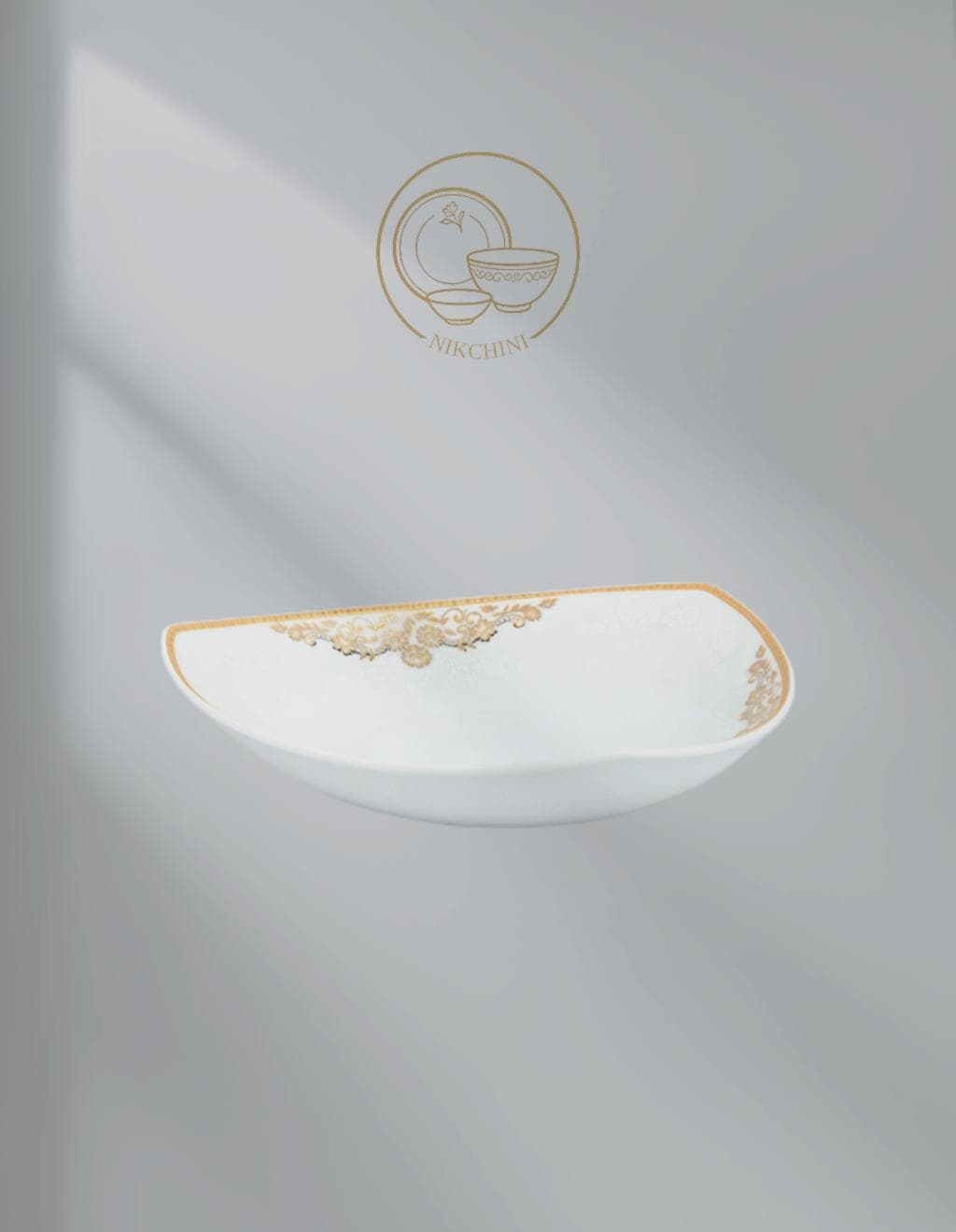 سرویس چینی پردیس پرسلین طرح پاریس یلدا 6 نفره 30 پارچه — تصویر ۲