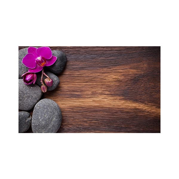 پادری طرح گل مدل یک گل بنفش MF0041