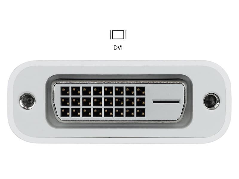 کابل تبدیل Mini DisplayPort به DVI اپل Apple A1305 Mini DisplayPort to DVI Adapter — تصویر ۷