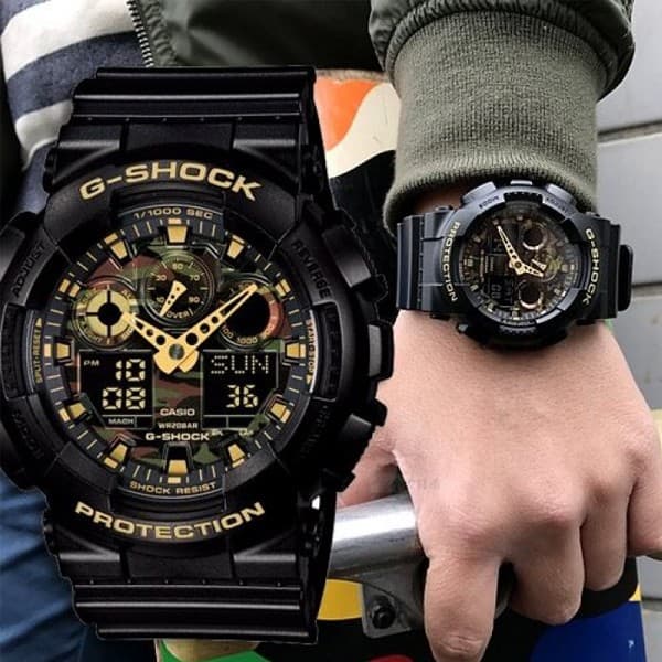 ساعت مچی مردانه جی شاک مدل GA-100CF-1A9DR — تصویر ۴