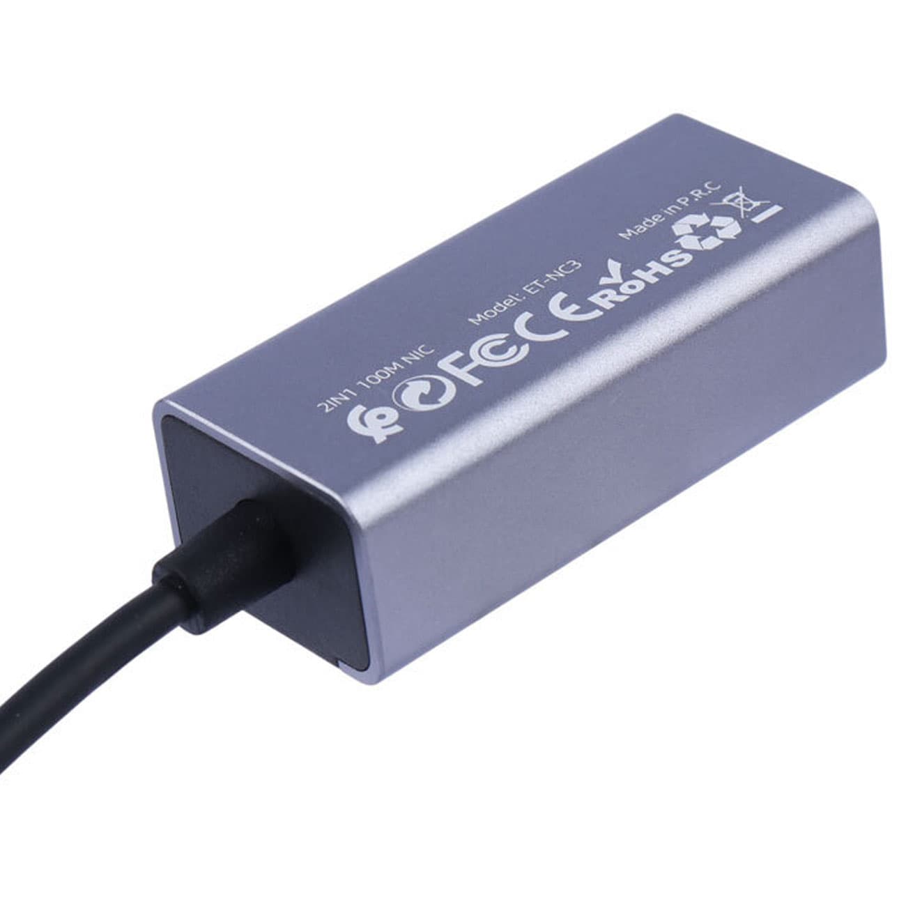کارت تبدیل تا‌یپ‌سی و USB3.0 به LAN ارلدام ET-NC3 — تصویر ۴