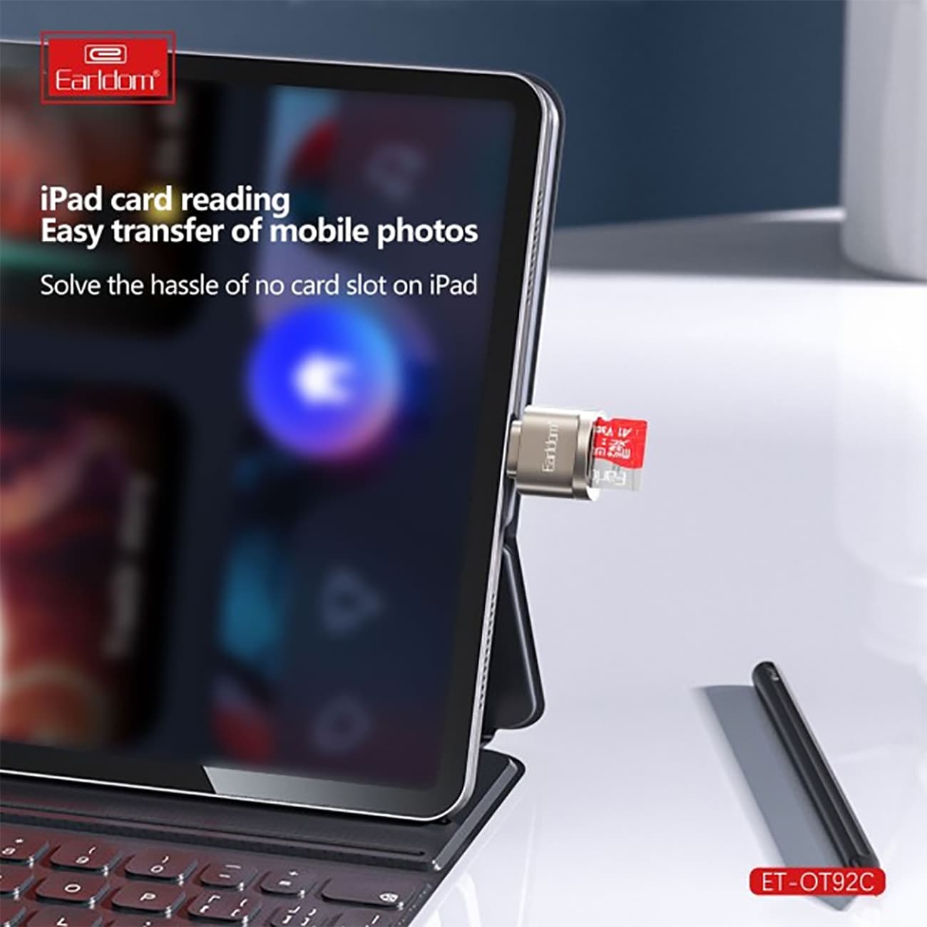 کارت خوان تایپ سی ارلدام OT92C — تصویر ۶