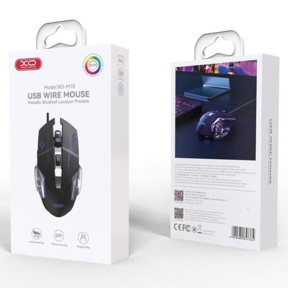 موس گیمینگ سیمی یو اس بی مکانیکی ایکس او M10 — تصویر ۷