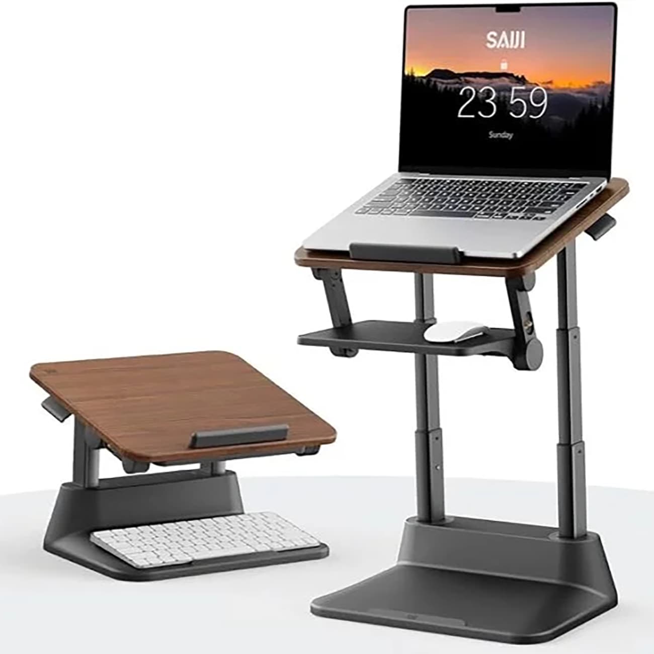 میز تحریر و لپ تاپ تا 17 اینچ سایجی Saiji مدل D8 ارتفاع قابل تنظیم