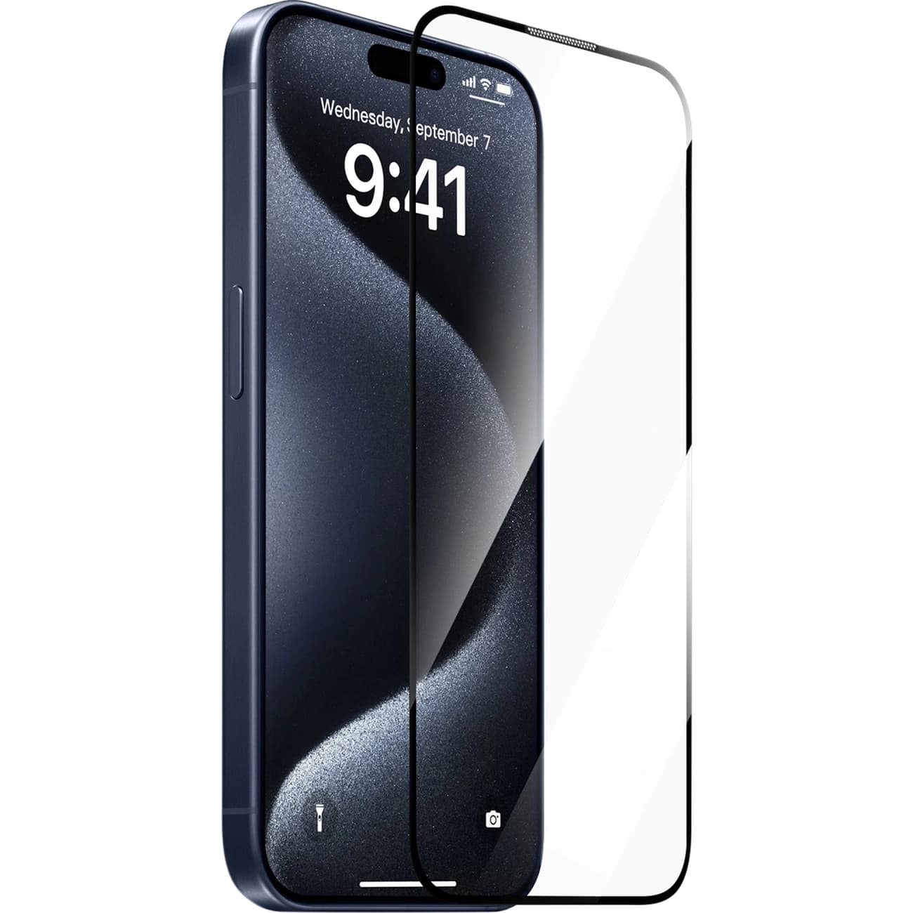 گلس شیشهای آیفون 17 پرومکس ویوو WiWU SQ008 با کیت نصب — تصویر ۴