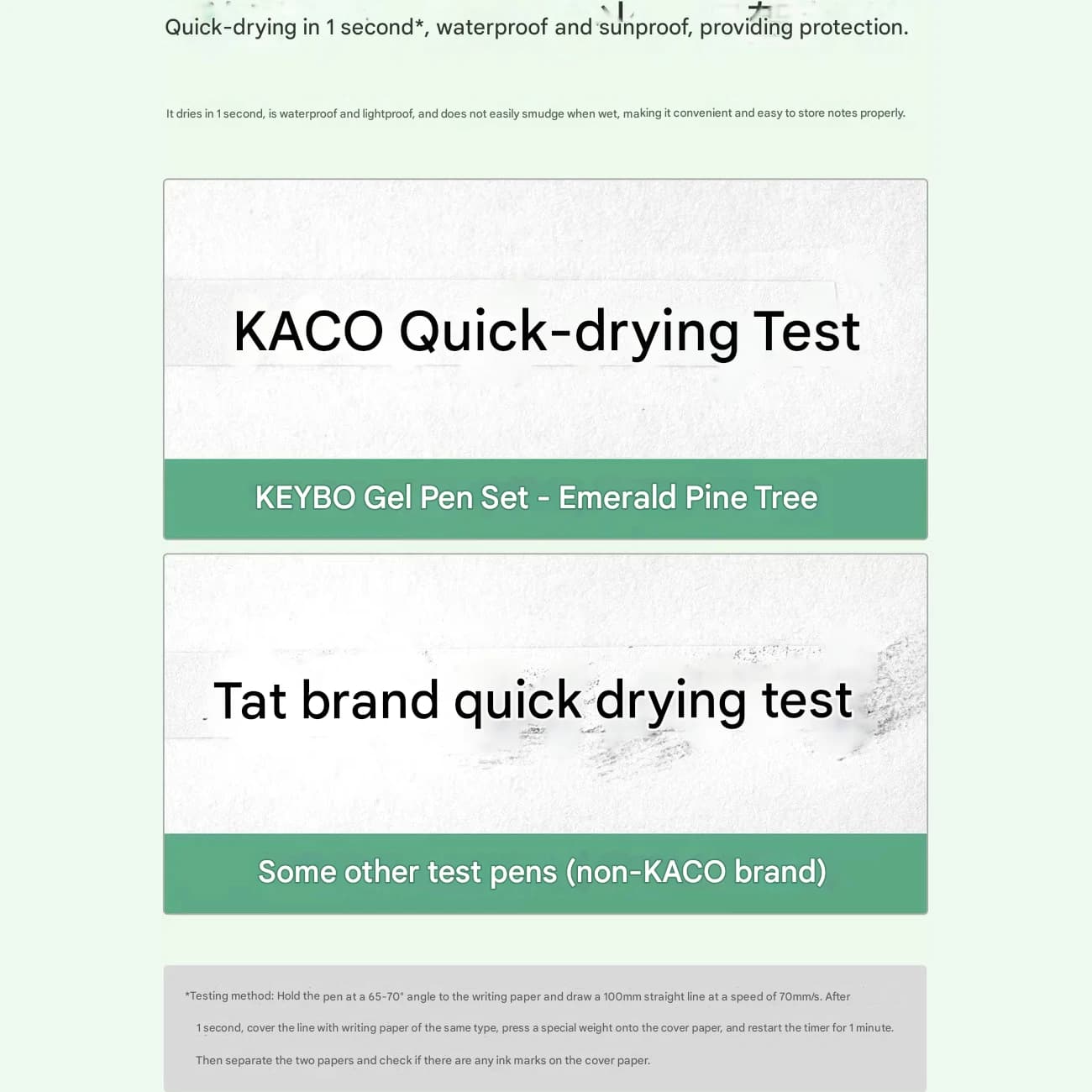 خودکار ژله‌ ای کاکو KACO اصلی نوک 0.5 میلی‌ متری 4 عددی مدل KEYBO — تصویر ۸