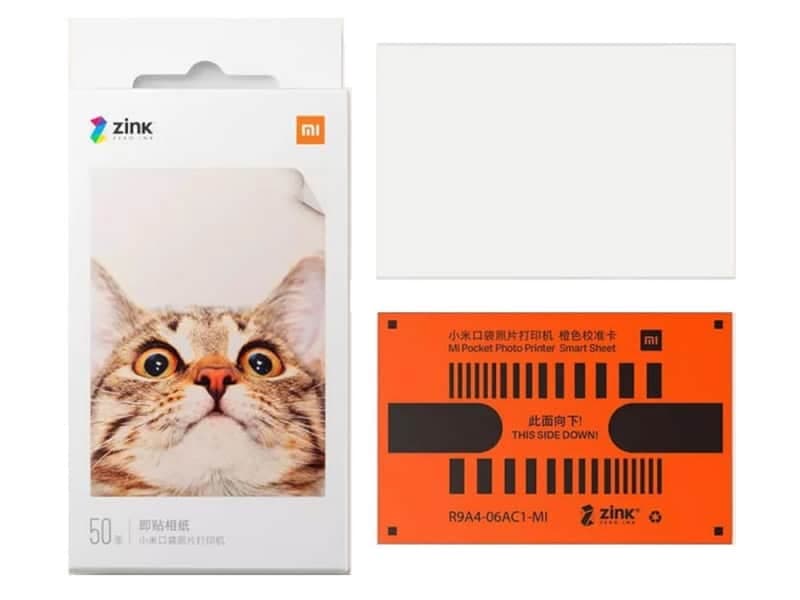 کاغذ مخصوص چاپ عکس شیائومی 20تایی Mi Portable Photo Printer Paper XMZPXZHT03/XMBXXZ01HT — تصویر ۷