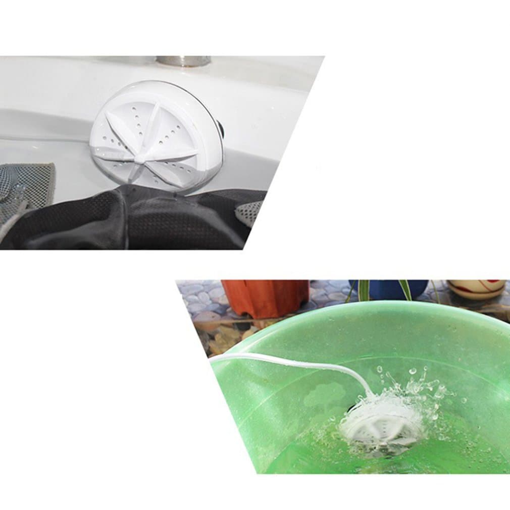 ماشین لباسشویی و ظرفشویی مینی ultrasonic — تصویر ۶