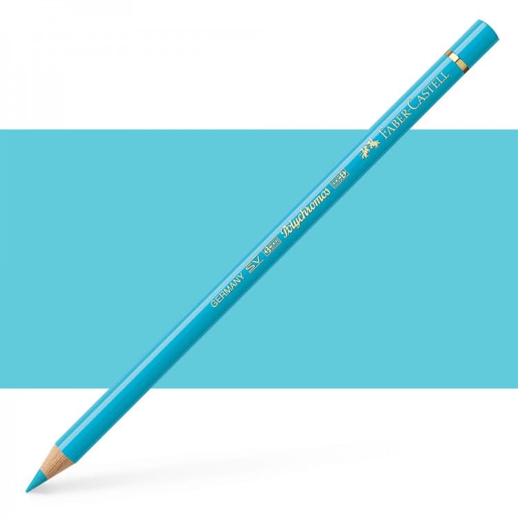 مدادرنگی پلی کروم فابرکاستل light cobalt turquoise 154