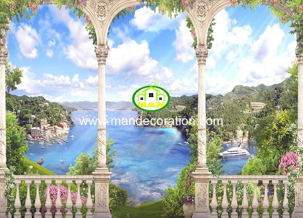 پوستردیواری دریاچه کد 13088