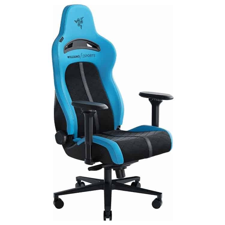 صندلی گیمینگ Razer مدل Enki Pro – طرح Williams Esports Edition — تصویر ۲