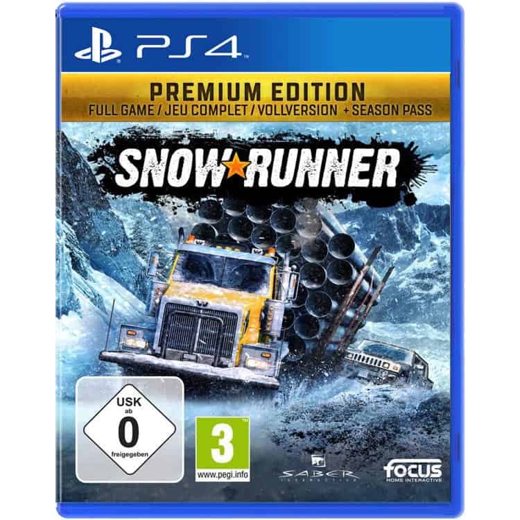دیسک بازی SnowRunner Premium Edition – مخصوص PS4