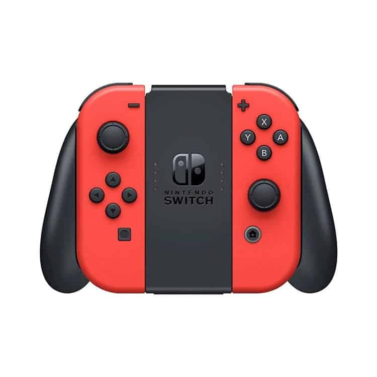 کنسول بازی Nintendo Switch مدل OLED باندل Mario Red Edition — تصویر ۴