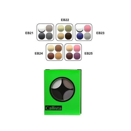 سایه چشم چهارتایی کالیستا | Quattro Eyeshadow Design