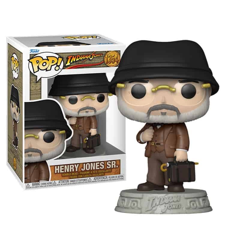 فیگور فانکو پاپ طرح Indiana Jones Henry Jones SR – کد 1354 — تصویر ۳