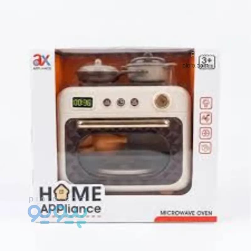 اسباب بازی یخچال ساید بای ساید کودک برند AO XIE TOYS مدل Refrigerator — تصویر ۲