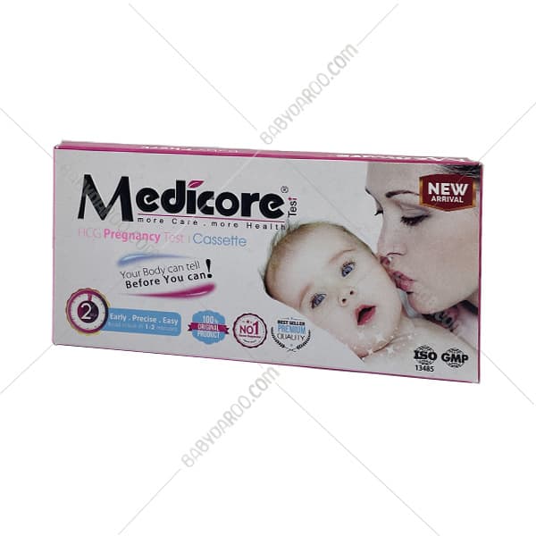 بی بی چک کاستی مدیکور | Medicore Pregnancy Cassette Test