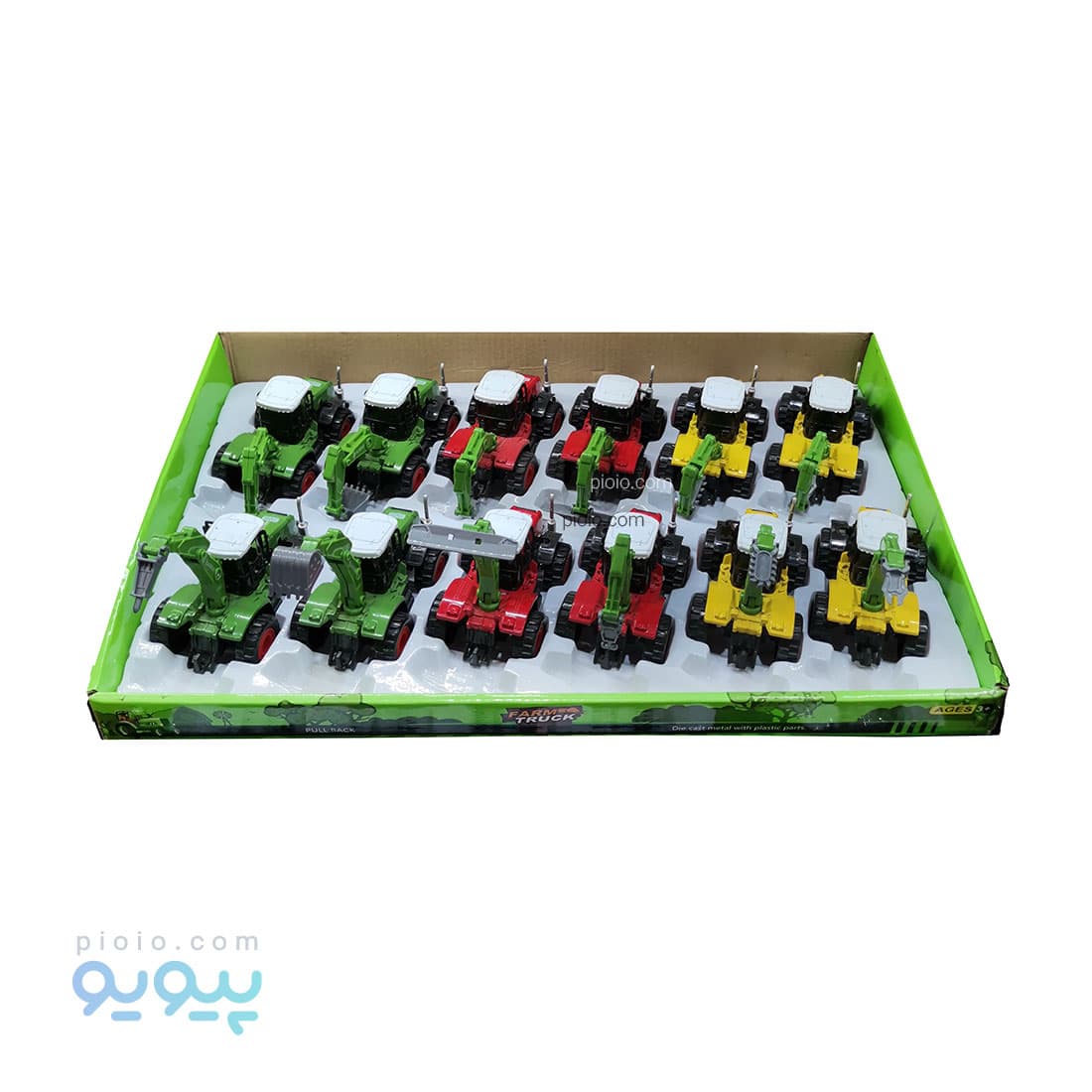 اسباب بازی بیل مکانیکی فلزی آیتم 955/64 عمده و کارتنی — تصویر ۲