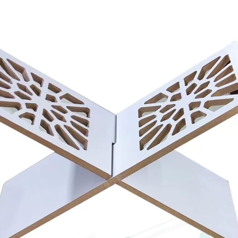 رحل MDF طرح پنجره مربعی — تصویر ۲