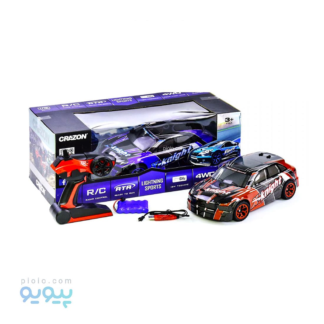ماشین کنترلی سرعتی برند Crazone مدل 17GS07B — تصویر ۶