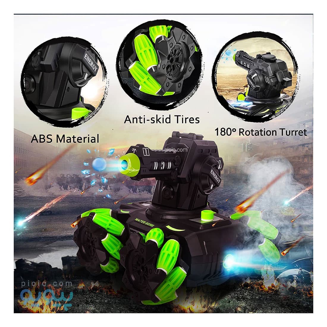 ماشین کنترلی تانک تیرانداز مدل MECH CHARIOT — تصویر ۸