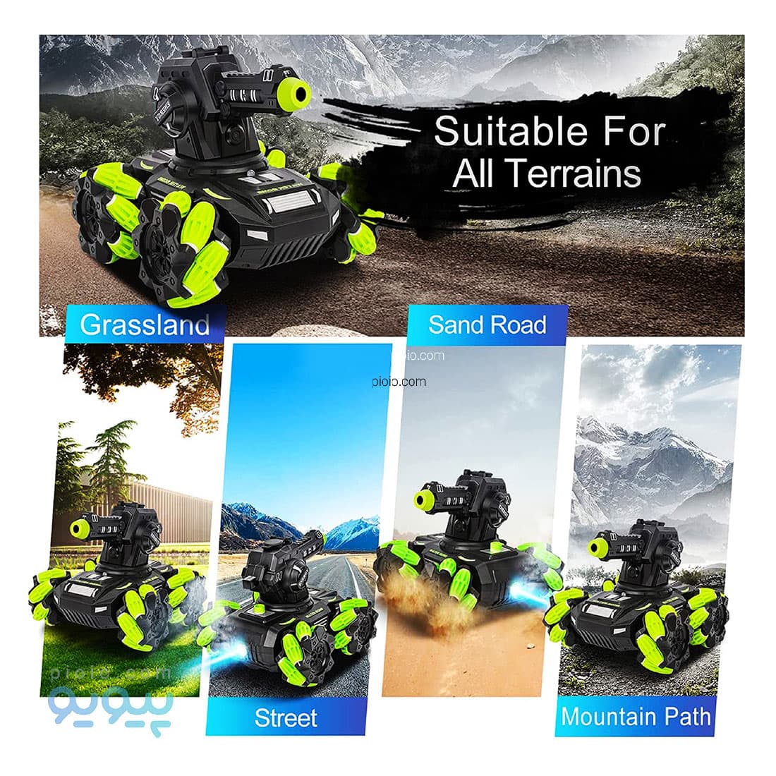 ماشین کنترلی تانک تیرانداز مدل MECH CHARIOT — تصویر ۷