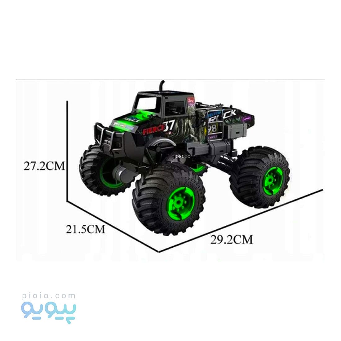 ماشین کنترلی آفرود برند Crazone مدل DJ19161-6 — تصویر ۷