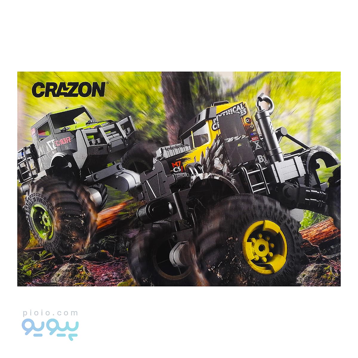 ماشین کنترلی آفرود برند Crazone مدل DJ19161-6 — تصویر ۲