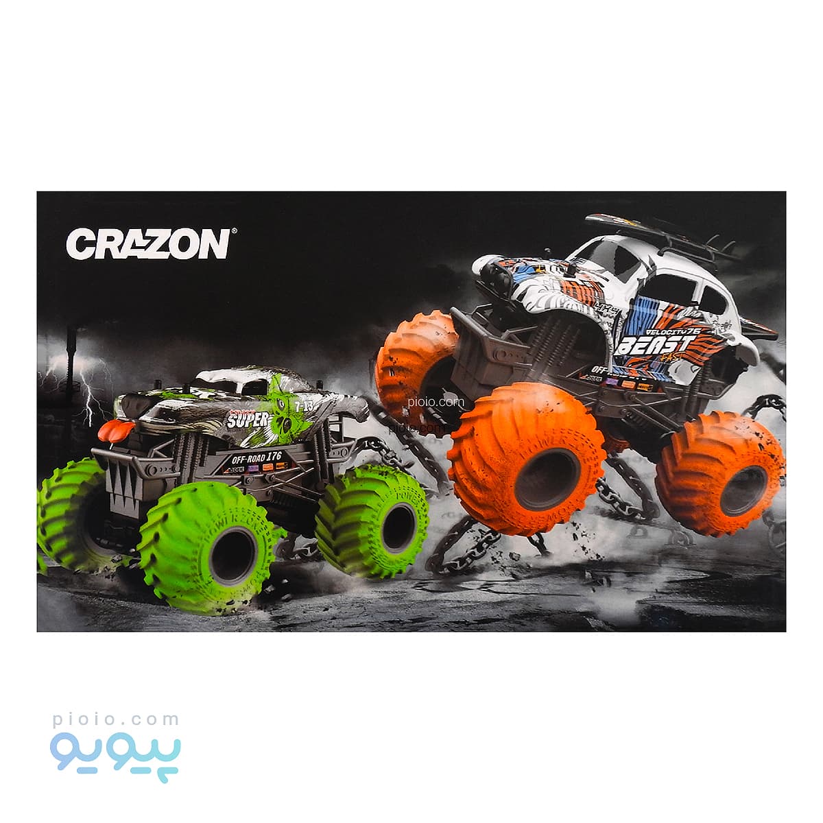 ماشین کنترلی آفرود crazone مدل 19181B — تصویر ۳