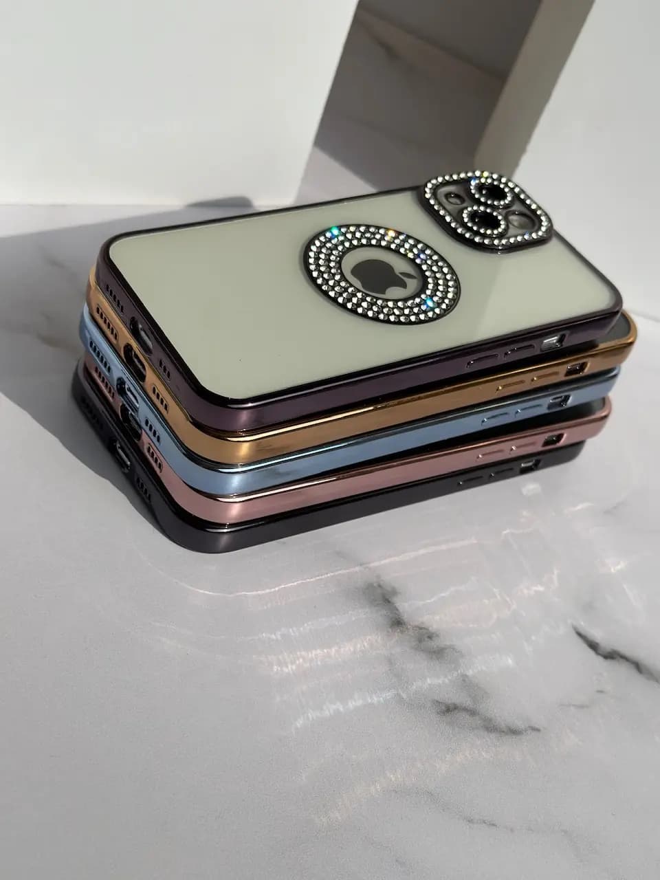 قاب Crystal نگین دار (کدC1448) — تصویر ۲