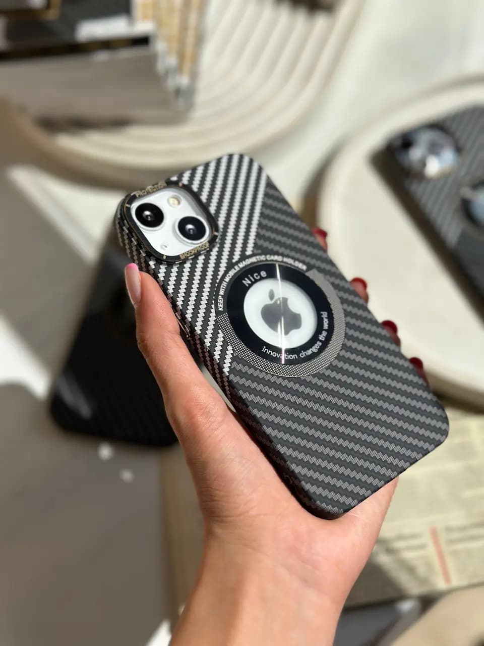 قاب Carbon Shockproof (کدC1389) — تصویر ۴