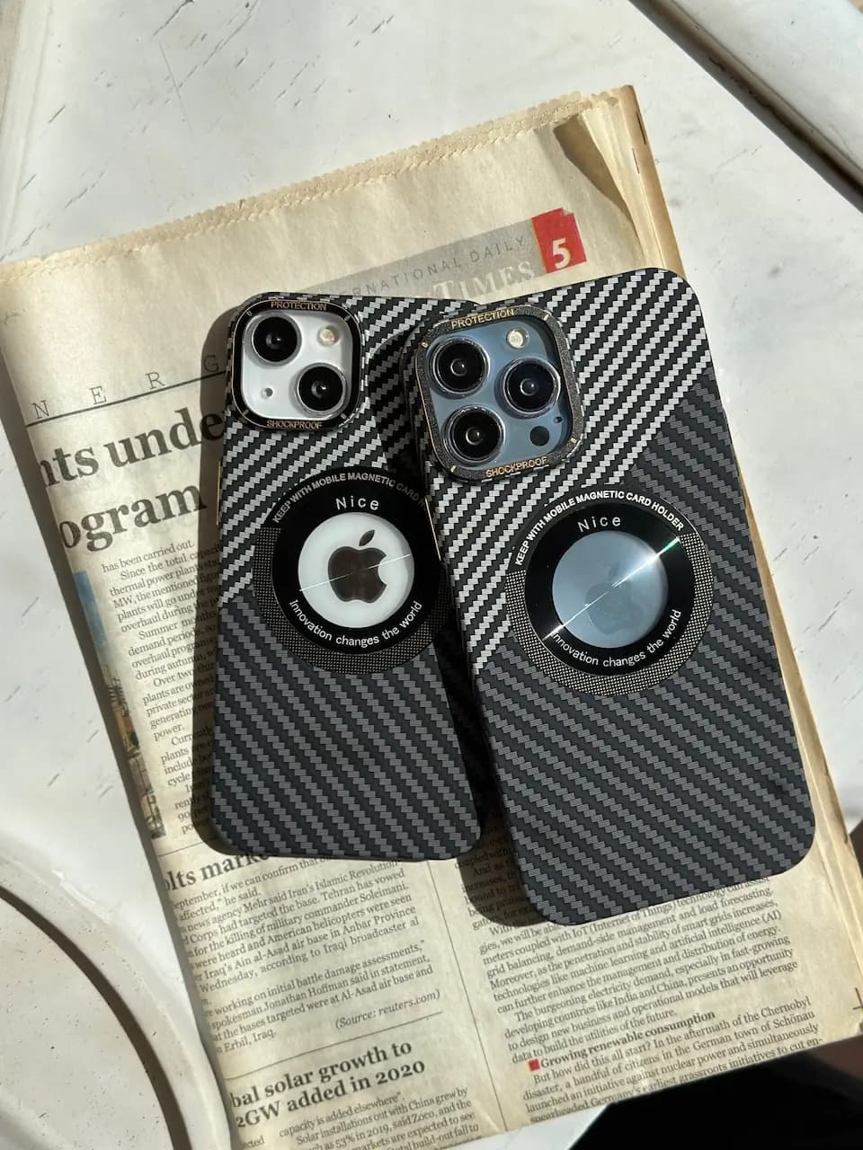 قاب Carbon Shockproof (کدC1389) — تصویر ۵