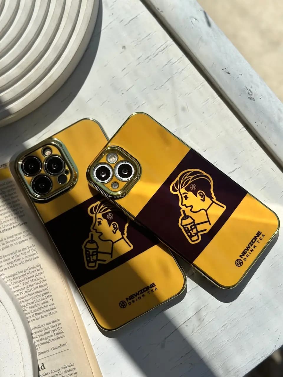 قاب GOLD FENDI (کدC1369) — تصویر ۳
