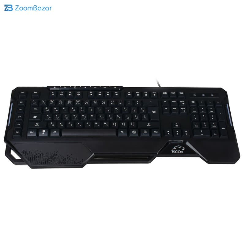 کیبورد گیمینگ تسکو مدل GK 8126 ممبران دارای RGB — تصویر ۴