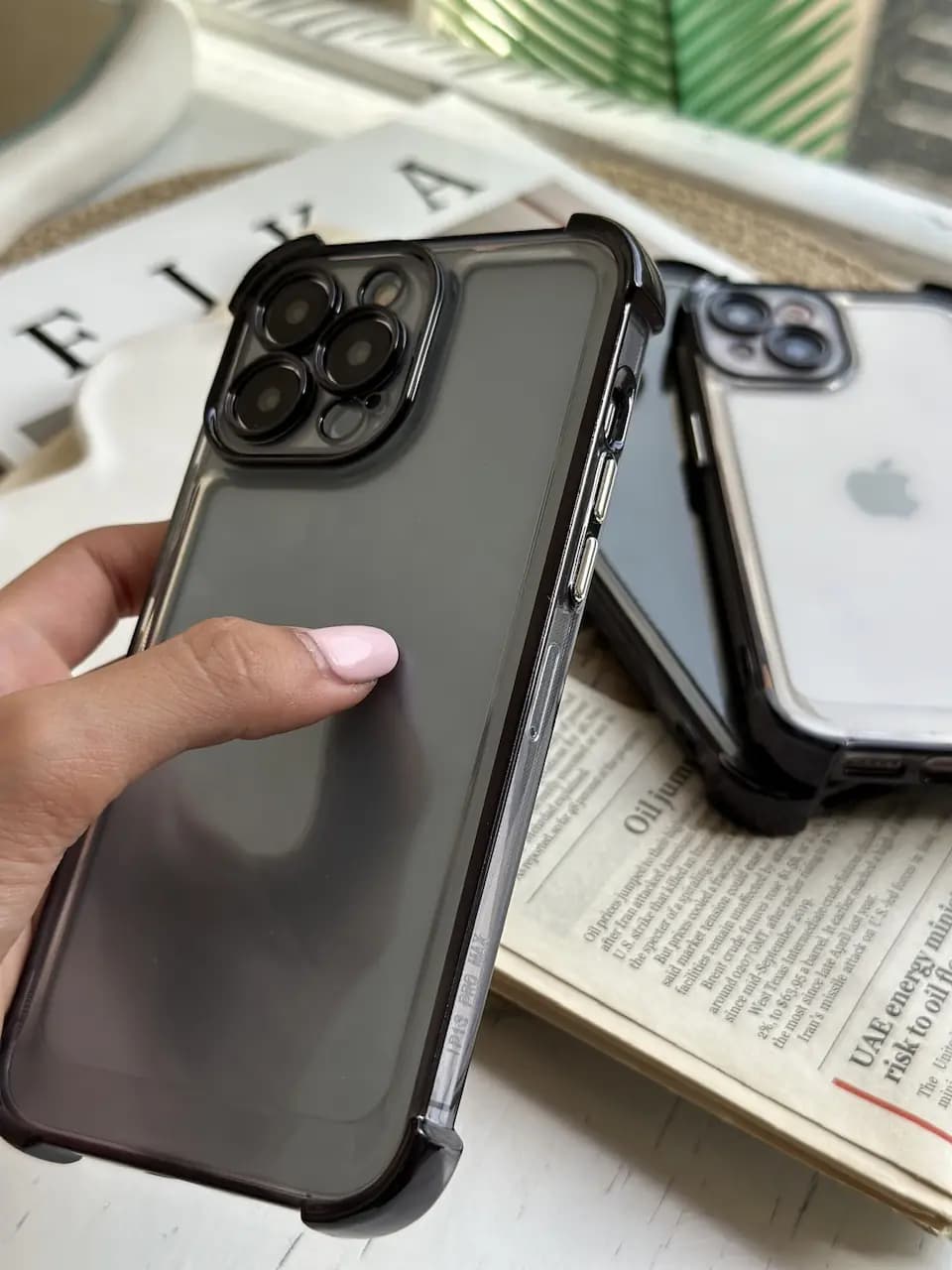 قاب Black Transparent (کدC1319) — تصویر ۳