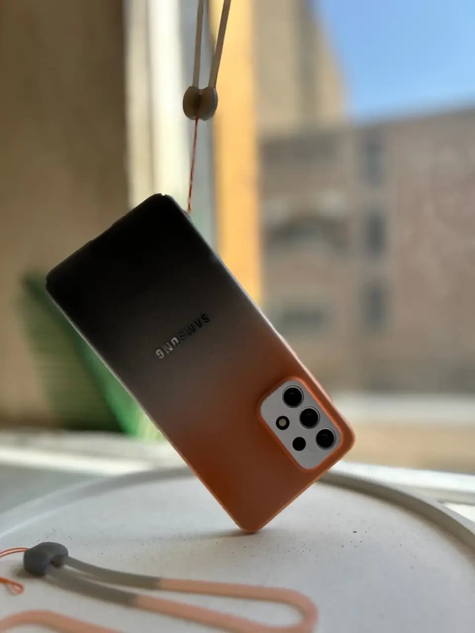 قاب Orange Fade PC سامسونگ و شیائومی (کدC1298) — تصویر ۵