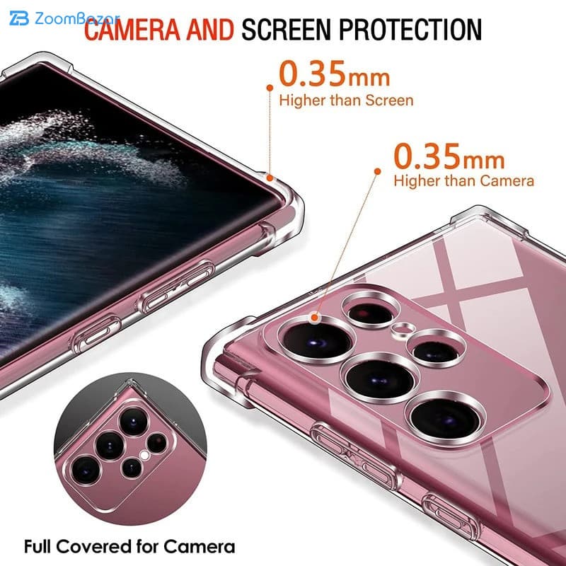 قاب اپیکوی مدل Capsole Airbag مناسب برای گوشی موبایل سامسونگ Galaxy S24 Ultra — تصویر ۳