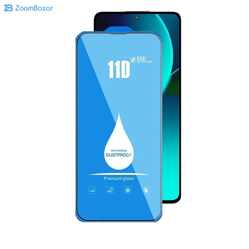 گلس 11D اپیکوی مدل Blue ESD مناسب برای گوشی موبایل شیائومی 13T Pro/ 13T/ 12T Pro/ 12T/ 11T Pro/ 11T/ Mi 10T Lite 5G — تصویر ۲