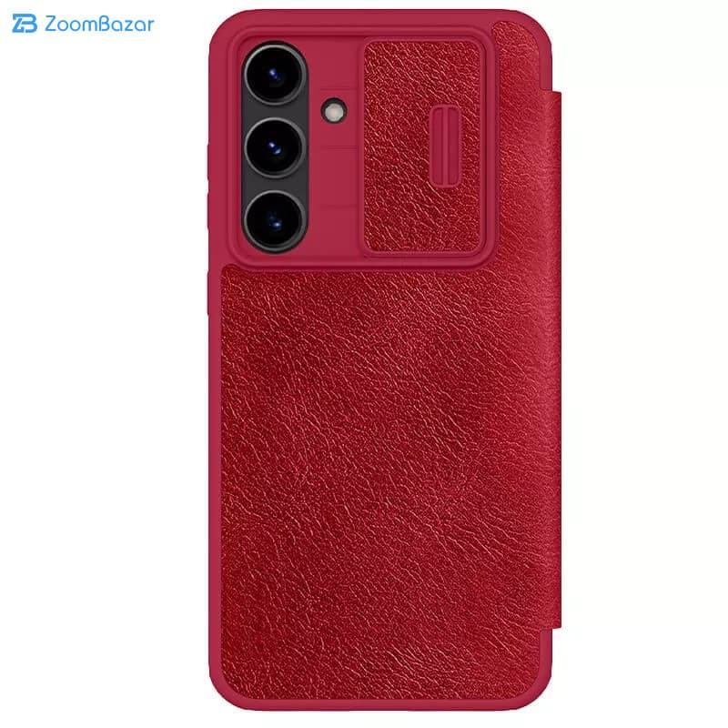 کیف کلاسوری نیلکین مدل Qin Pro Leather مناسب برای گوشی موبایل سامسونگ Galaxy S24 FE — تصویر ۳