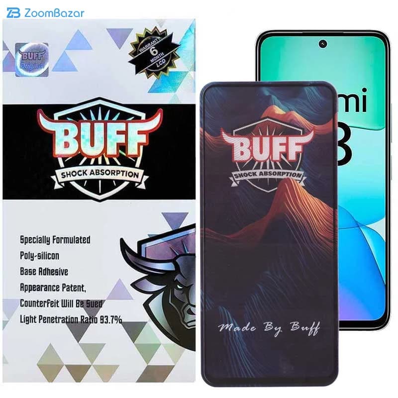 گلس 5D بوف مدل Mountain-G مناسب برای گوشی موبایل شیائومی Redmi 13 4G/5G / Redmi Note 13R/ Poco M6 4G — تصویر ۱۰