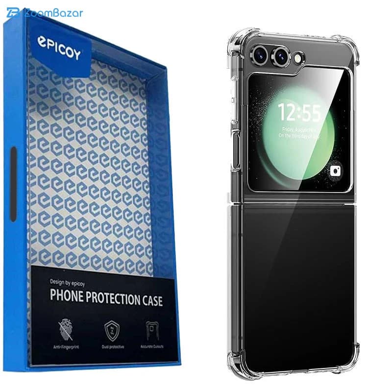 قاب اپیکوی مدل Piblue Clear مناسب برای گوشی موبایل سامسونگ Galaxy Z Flip 5 — تصویر ۱۰