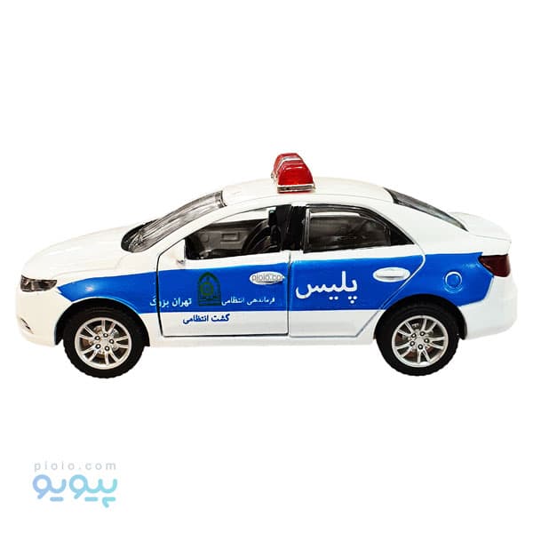 ماکت فلزی ماشین پلیس مدل کیا سراتو آیتم YT3406 عمده و کارتنی — تصویر ۷