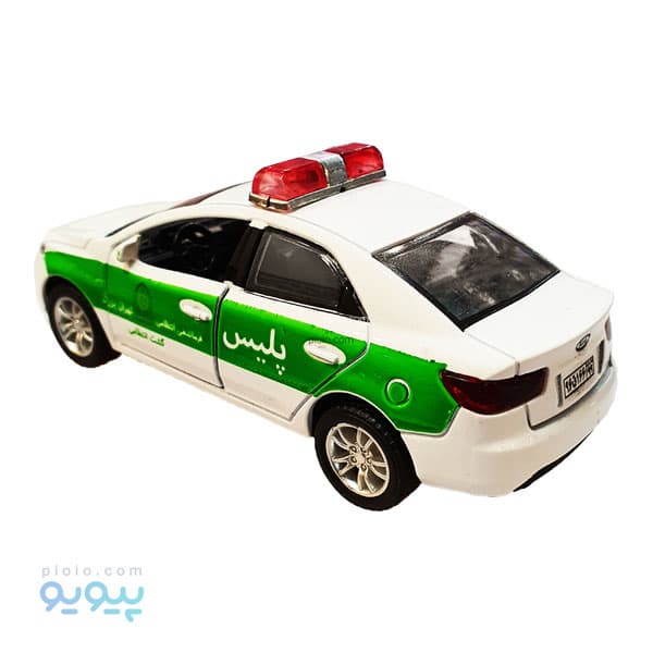 ماکت فلزی ماشین پلیس مدل کیا سراتو آیتم YT3406 عمده و کارتنی — تصویر ۳